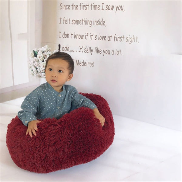Fluffy Cat Nest Pad – Round Winter Mattress for Pets
