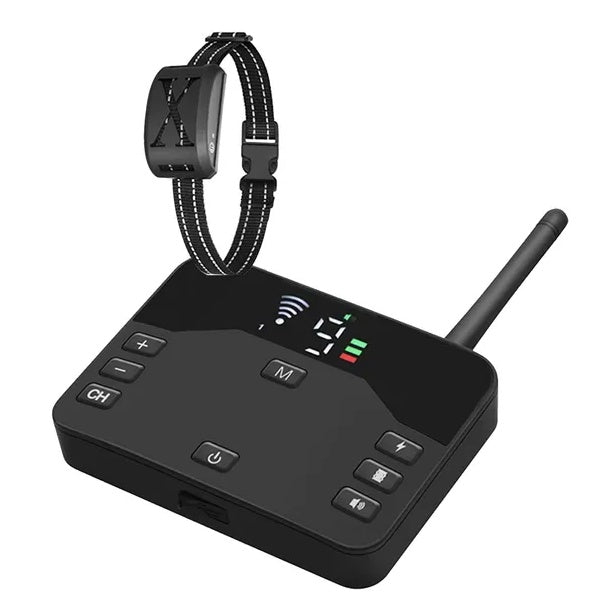 Wireless Electric Dog Fence Waterproof Electric Training Collar For Small Medium Large Dogs