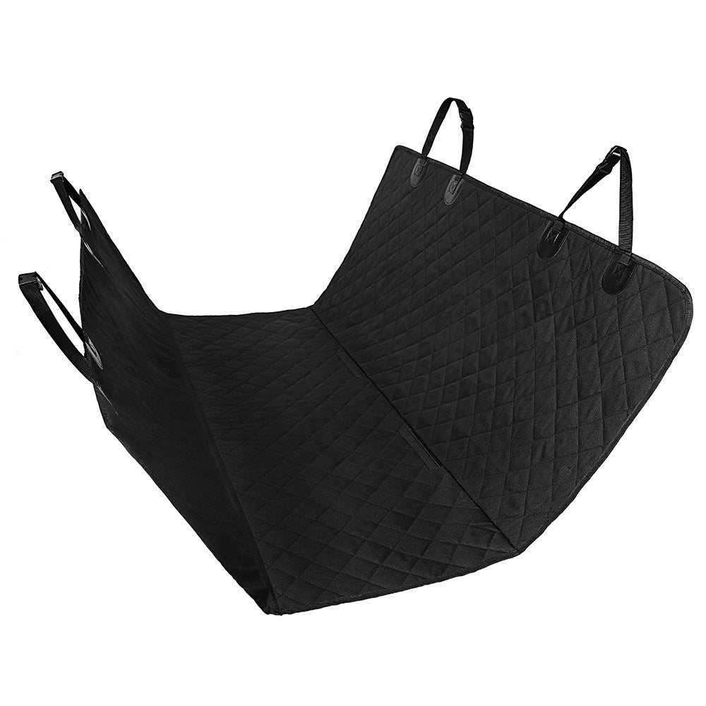 Pet Travel Hammock for Car – Dog Seat Cover with Zipper and Pocket