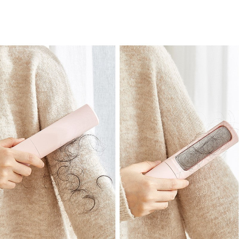 Reusable 2-in-1 Pet Hair Remover – Effective Lint Roller & Self-Cleaning Brush