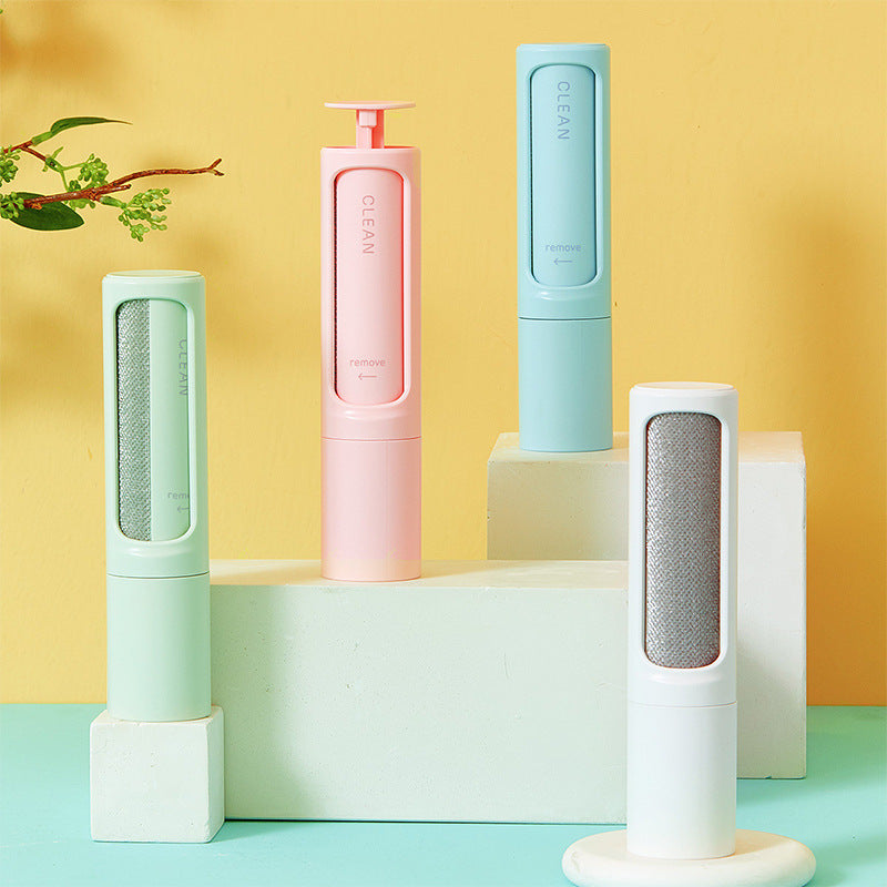 Reusable 2-in-1 Pet Hair Remover – Effective Lint Roller & Self-Cleaning Brush