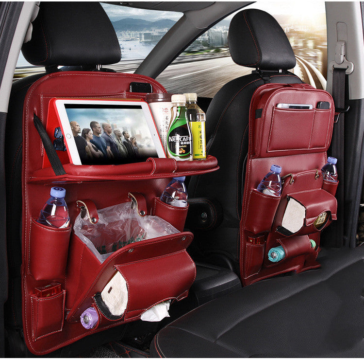Waterproof PU Leather Car Storage Accessories Organiser