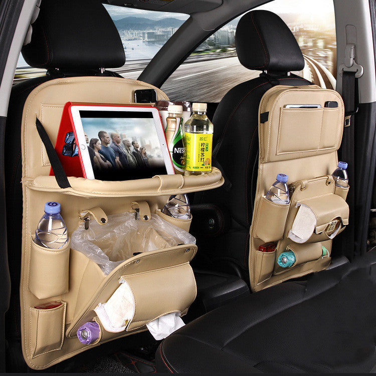 Waterproof PU Leather Car Storage Accessories Organiser