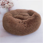 Fluffy Cat Nest Pad – Round Winter Mattress for Pets