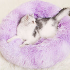 Dog, Cat Beds For Small Dog and Cat Round Plush