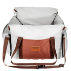 Dog Booster Car Seat Pet Car Seat For Small Dog Up To 25lbs Gray