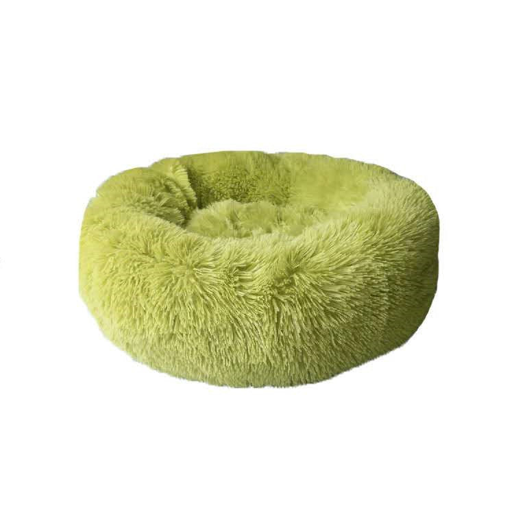 Fluffy Cat Nest Pad – Round Winter Mattress for Pets
