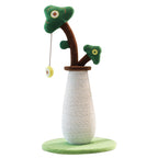 Vertical Sisal Cat Scratching Pole with Ball Track Toy