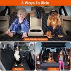 1Pc Dog Car Seat Cover Waterproof Seat Cover With Dog Seat Belt For Car Truck SUV
