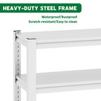 20-30 Gallon Fish Tank Stand - Adjustable 3-Tier Metal Aquarium Stand, Adjustable Heavy Duty Reptile Tank Stand, Tank Not Included