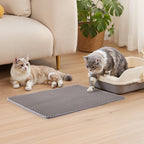 Cat Litter Trapping Mat 30 X 24 In Double Layer Honeycomb Non-Slip & Urine-Proof