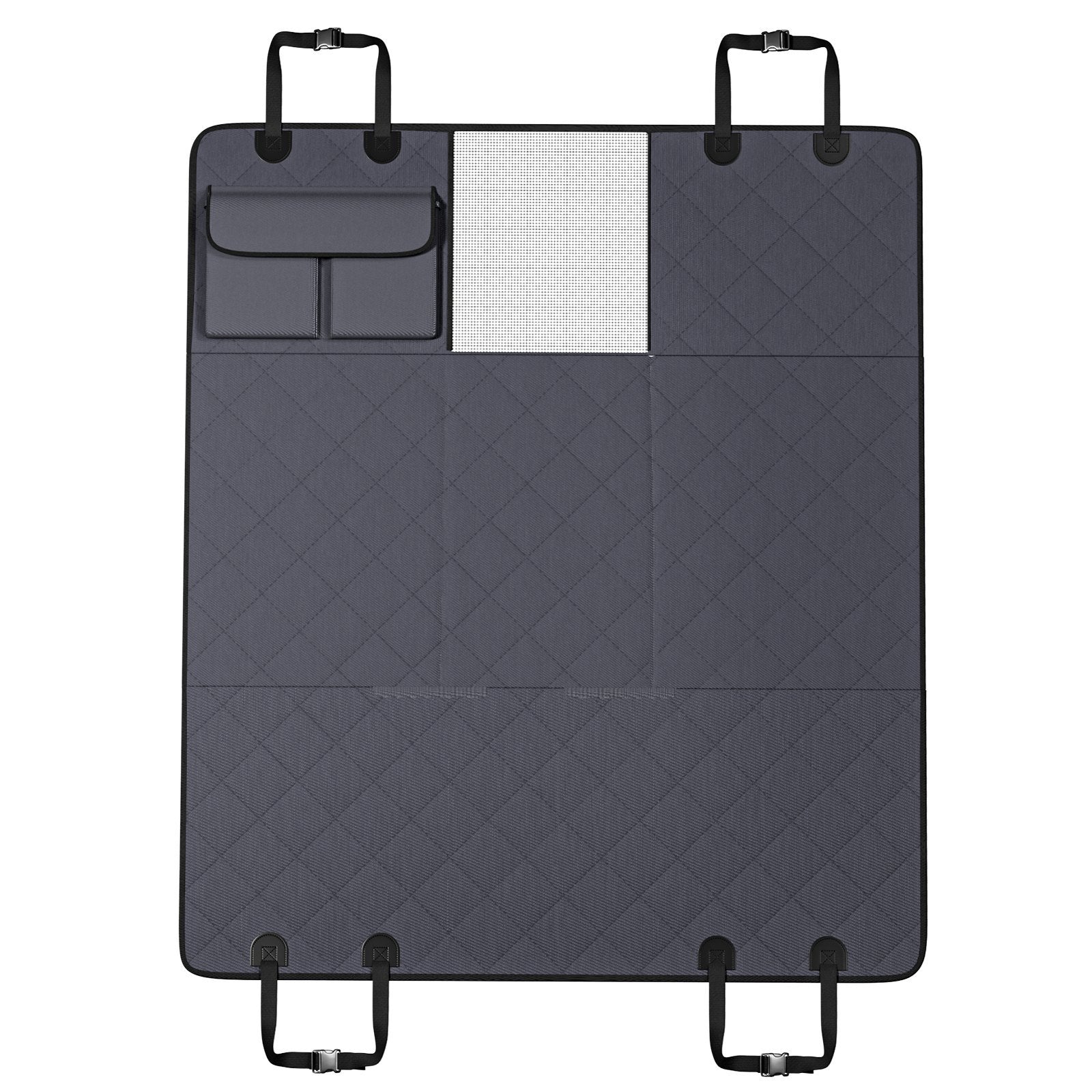 Waterproof 600D Dog Car Seat Cover For Back Seat 54 X 24 In