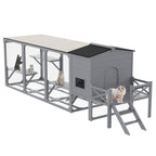 Catio Outdoor Cat House with Platforms, Swing, and Removable Cover