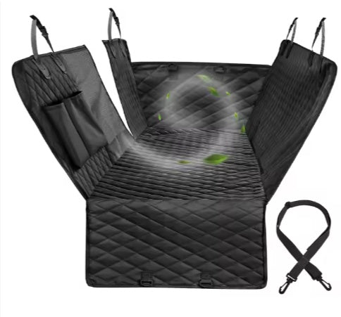 Pet Car Hammock Seat Cover – Waterproof & Durable Rear Seat Protector