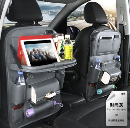 Waterproof PU Leather Car Storage Accessories Organiser
