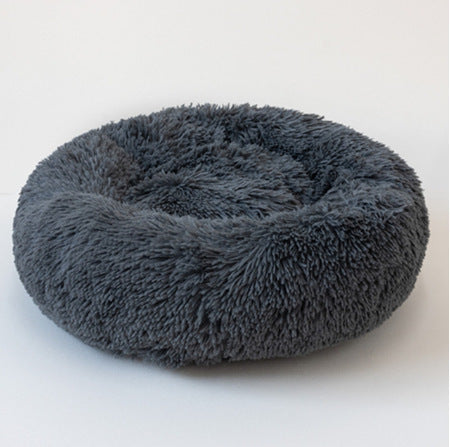Dog, Cat Beds For Small Dog and Cat Round Plush