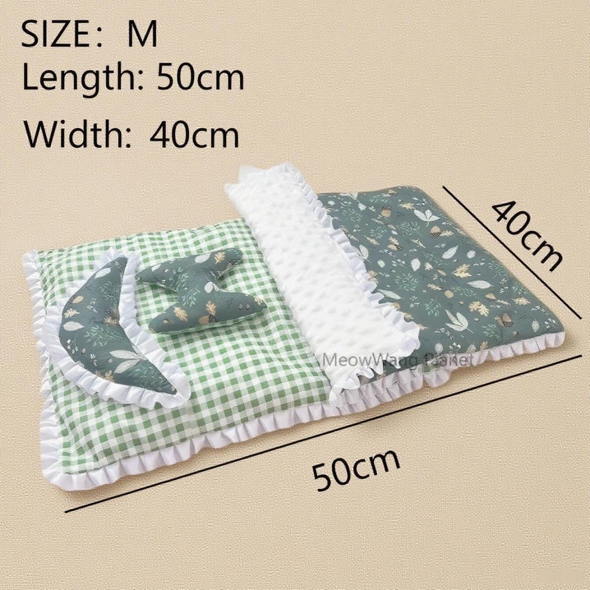 Premium Cozy Pet Bedding Set for Cats and Small Dogs