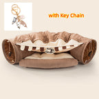 Washable Cat Tunnel – Foldable & Durable for Indoor Play