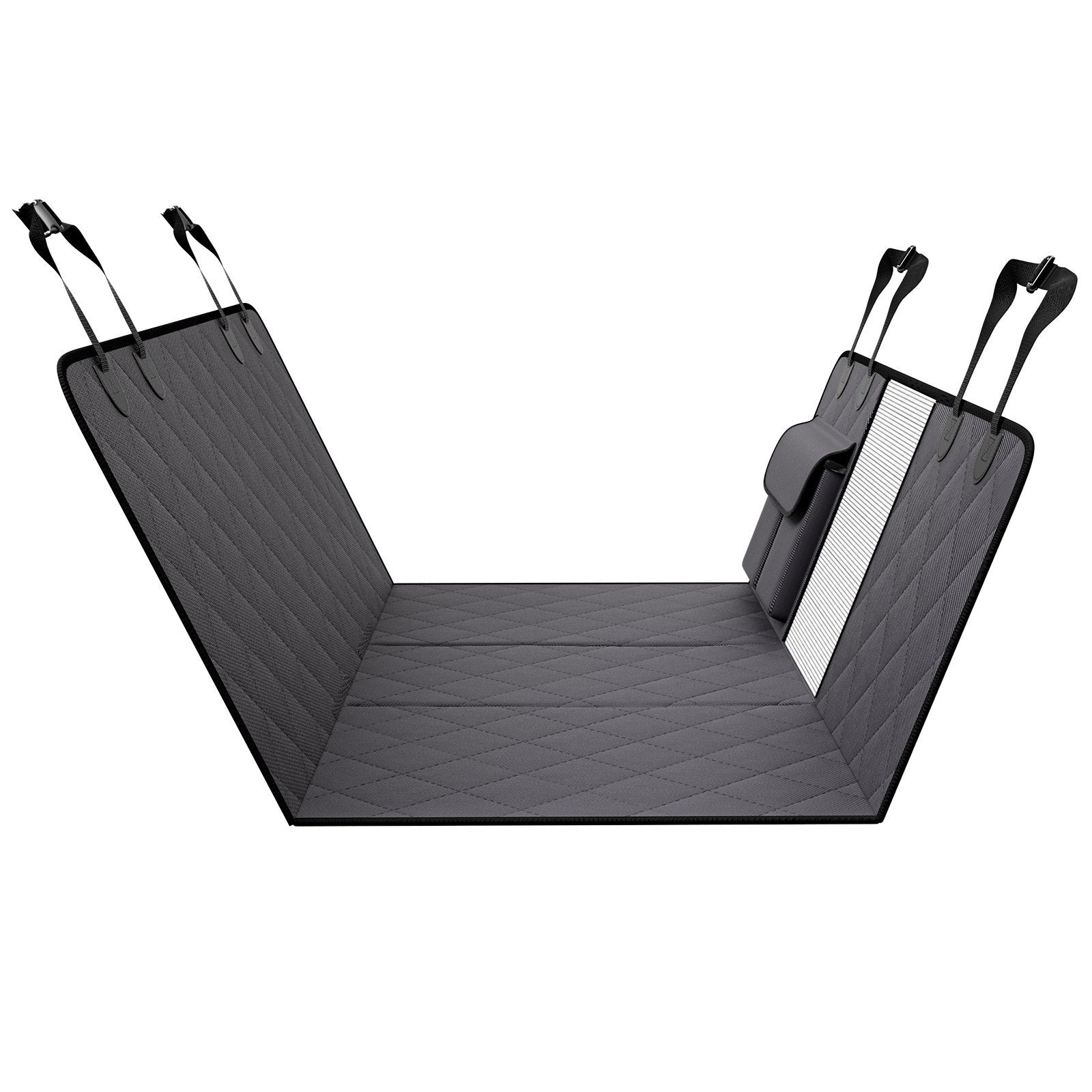 Waterproof 600D Dog Car Seat Cover For Back Seat 54 X 24 In