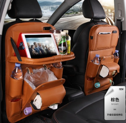 Waterproof PU Leather Car Storage Accessories Organiser