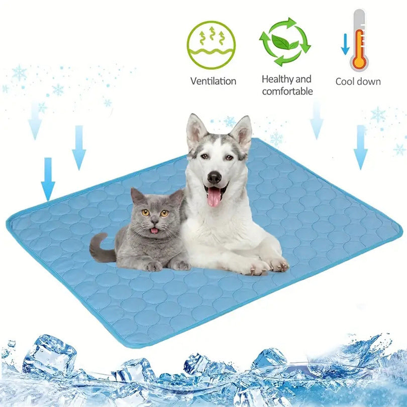 Dog, Cat Cooling Mat Summer Pets Cold Bed Pet Accessories